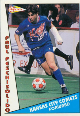 Comets 90-91 Home Paul Peschisolido