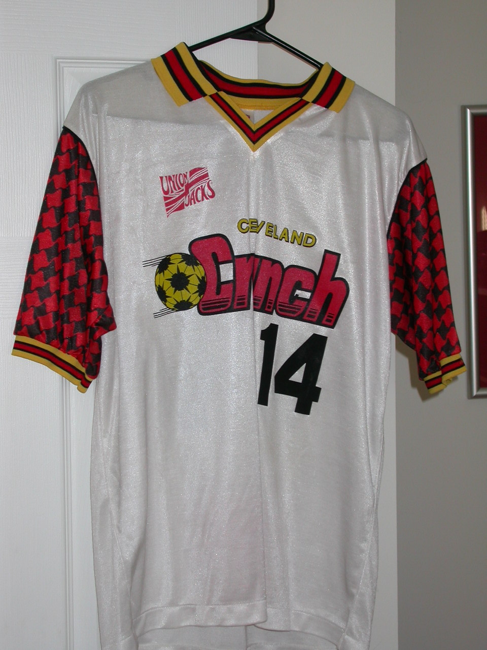 Major Indoor Soccer League Jerseys