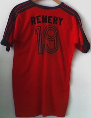 Fog 80-81 Home Jersey Len Renery Back