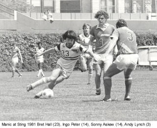 NASL Soccer Montreal Manic 81 Road Sonny Askew