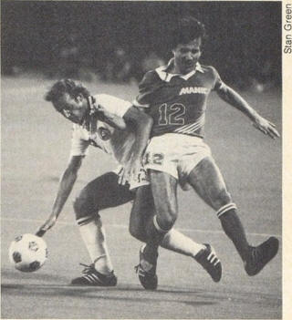 NASL Soccer Montreal Manic 81-82 Road Carmine Marcantonio