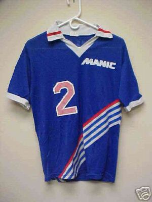 NASL Soccer Montreal Manic 82 Road Jersey Franz Mathieu