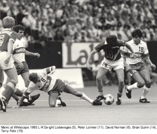 NASL Soccer Montreal Manic 83 Road Brian Quinn Whitecaps Peter Lorimer