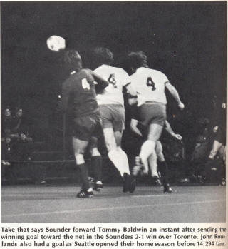 NASL Soccer Toronto Metros 74 Road Back Bob Waddell