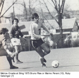 NASL Toronto Metros-Croatia 75 Road 10 Sting