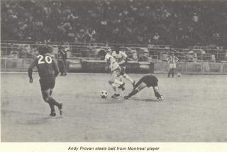 NASL Soccer Montreal Olympique 73 Road Back Ian Tyer