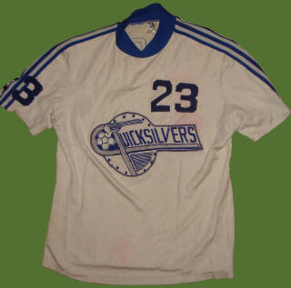 NASL Las Vegas Quicksilvers 77 Home Jersey Chris Horrocks