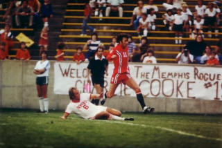 Vancouver Whitecaps Memphis Rogues 1978 Home Phil Beal, Kevin Hector