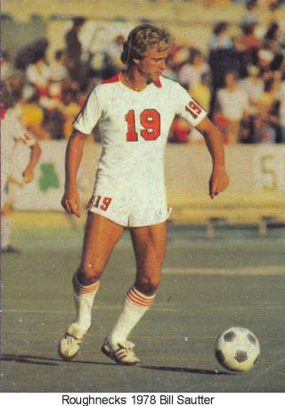 NASL Soccer Tulsa Roughnecks 78 Home Bill Sautter