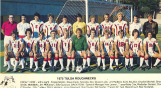 Tulsa Roughnecks 1978 Home Team