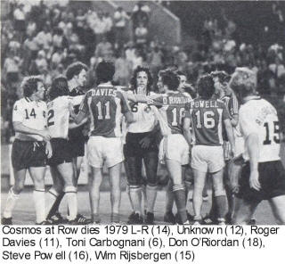 NASL Soccer Tulsa Roughnecks 79 Road Back Roger Davies, Steve Powell