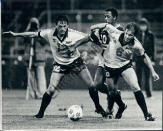 NASL Soccer Tulsa Roughnecks 84 Home Caskey, Schmetzer, STing