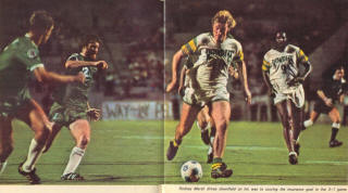 NASL Soccer Tampa Bay Rowdies 76 Home Rodney Marsh, Clyde Best