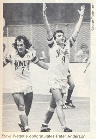 NASL Soccer Tampa Bay Rowdies 79-80 Indoor Home Steve Wegerle (2)