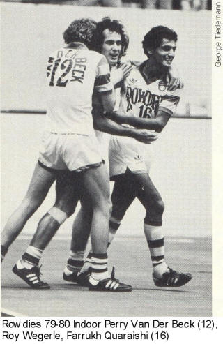 NASL Soccer Tampa Bay Rowdies 79-80 Indoor Home Steve Wegerle, Van Der Beck, Quaraishi