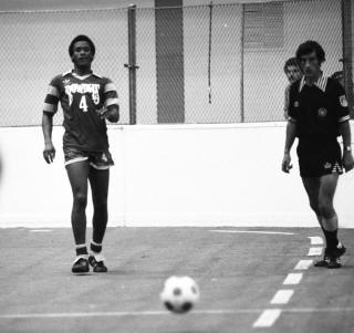 Rowdies 79-80 Indoor Road Arsene Auguste, Ref, Strikers