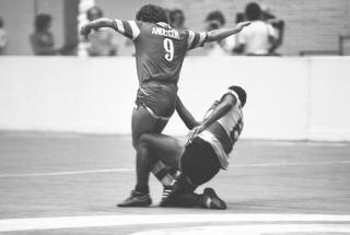 Rowdies 79-80 Indoor Road Back Peter Anderson, Strikers 80-01-12 (2)