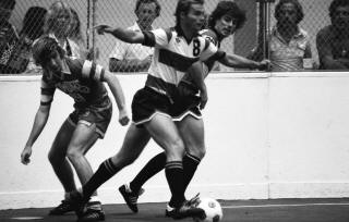 Rowdies 79-80 Indoor Road Tom Maurer, Strikers 80-01-12