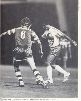 NASL Soccer Tampa Bay Rowdies 80 Road Back Mike Connell