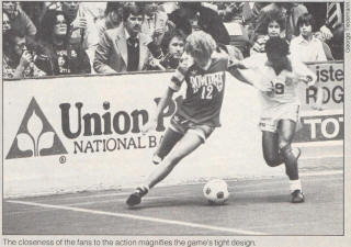 NASL Soccer Tampa Bay Rowdies 80-81 Indoor Road Perry Van Der Beck