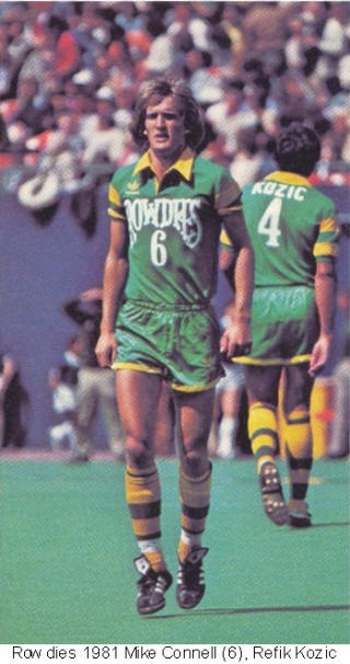 NASL Soccer Tampa Bay Rowdies 81 Road Mike Connell 2'