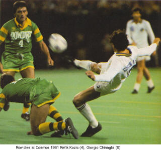 NASL Soccer Tampa Bay Rowdies 81 Road Refik Kozic