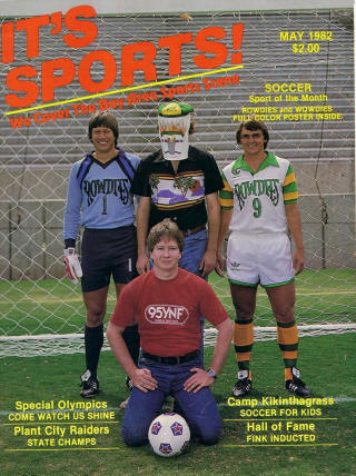 NASL Soccer Tampa Bay Rowdies 82 Jurgen Stars, Luis Fernando