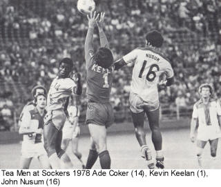 NASL Soccer San Diego Sockers 78 Home Back John Nusum 2