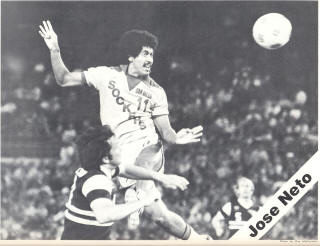 NASL Soccer San Diego Sockers 79 Home Jose Neto