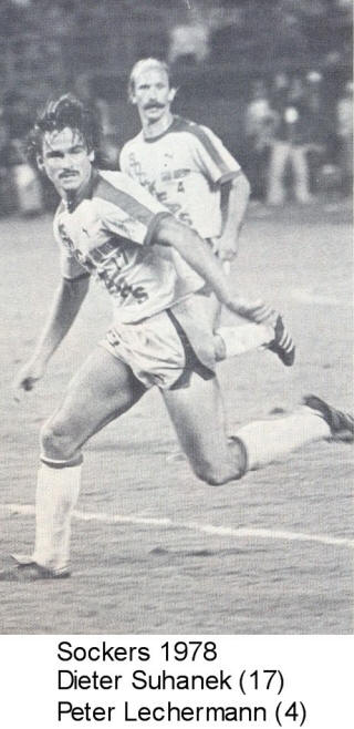 NASL Soccer San Diego Sockers 80 Home Dieter Suchanek