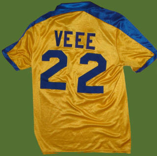 NASL San Diego Sockers 81 Home Jersey Julie Veee Back