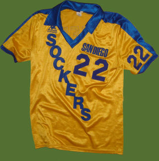NASL San Diego Sockers 81 Home Jersey Julie Veee