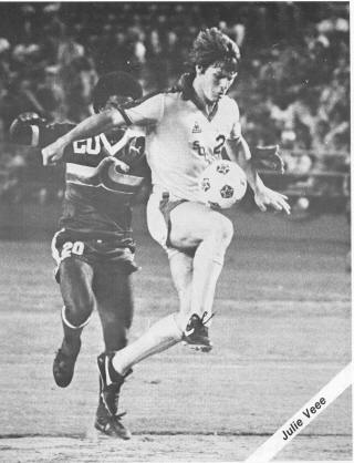 NASL Soccer San Diego Sockers 81 Home Julie Veee 2