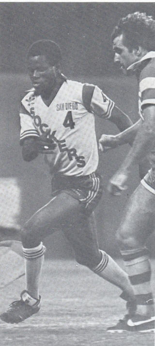 NASL Soccer San Diego Sockers 82 Home Ade Coker 2