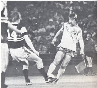 NASL Soccer San Diego Sockers 82 Home Gert Wieczorkowski, Sting Ingo Peter