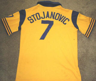 NASL Soccer San Diego Sockers 82 Home Jersey Mike Stojanovic Back