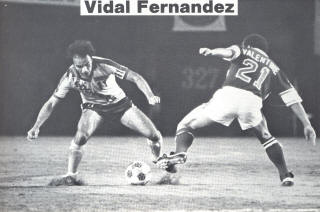 NASL Soccer San Diego Sockers 82 Home Vidal Fernandez 2