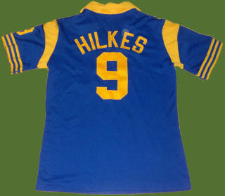 NASL San Diego Sockers 82-84 Road Jersey Lorenz Hilkes Back
