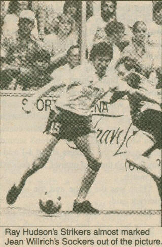 Sockers 85-86 Road Jean Willrich, Strikers