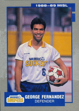 Sockers 88-89 Road George Fernandez 2