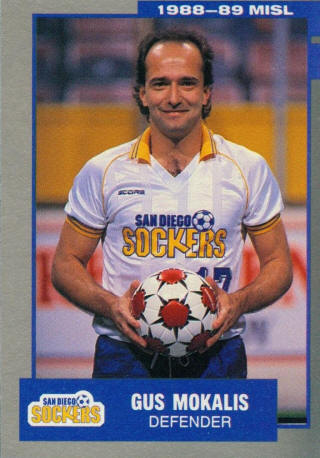 Sockers 88-89 Road Gus Mokalis