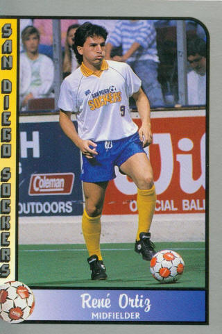 Sockers 89-90 Road Rene Ortiz