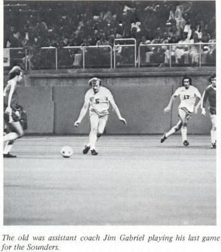 NASL Soccer Seattle Sounders 76 Home Jim Gabriel 2