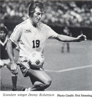 NASL Soccer Seattle Sounders 76 Home Jimmy Robertson 2