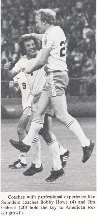 NASL Soccer Seattle Sounders 77 Home Back Jim Gabriel