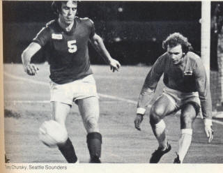 NASL Soccer Seattle Sounders 77 Road Mike England