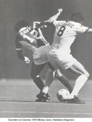 NASL Soccer Seattle Sounders 78 Road Back Mickey Cave