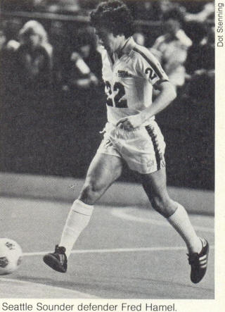 NASL Soccer Seattle Sounders 80 Home Fred Hamel