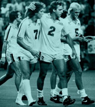 NASL Soccer Seattle Sounders 82 Home Kenny Hibbitt Mark Peterson Ray Evans Ian Bridge