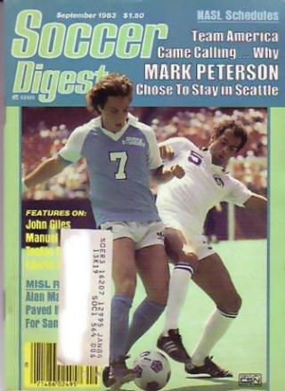 NASL Soccer Seattle Sounders 82 Road Mark Peterson